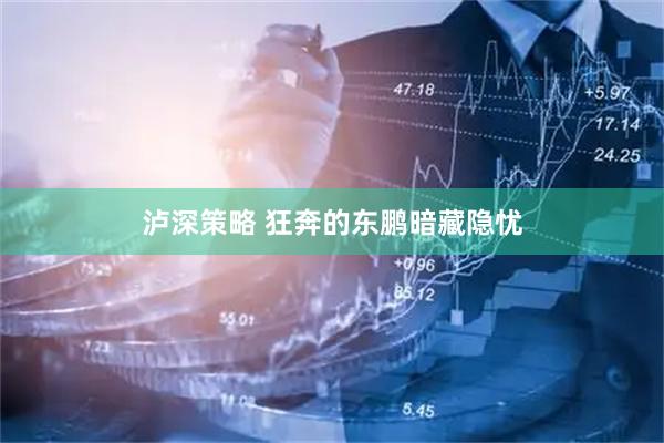 泸深策略 狂奔的东鹏暗藏隐忧