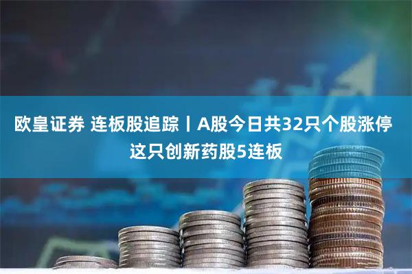欧皇证券 连板股追踪丨A股今日共32只个股涨停 这只创新药股5连板
