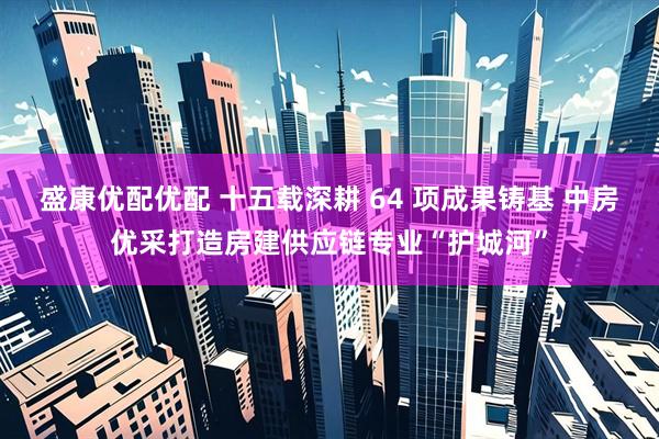 盛康优配优配 十五载深耕 64 项成果铸基 中房优采打造房建供应链专业“护城河”